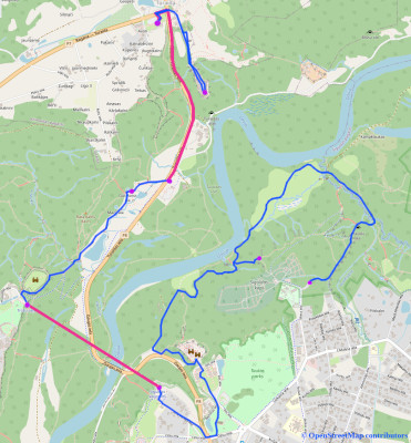 Karte von Sigulda